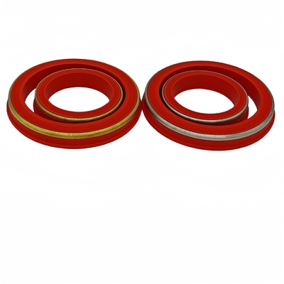 1' 2' 3' 4' Buna NBR HNBR FKM PTFE 銅とステンレスゴムと赤いハンマー合同シール
