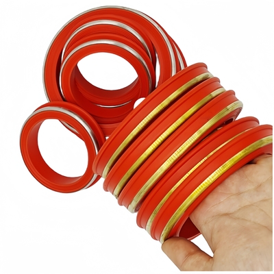 1' 2' 3' 4' Buna NBR HNBR FKM PTFE 銅とステンレスゴムと赤いハンマー合同シール