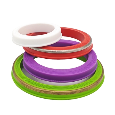 白色 PTFE ハンマー 合同シール 化学物質耐性