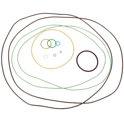 Oリング メーカー プレミアム オイル耐性 AS568 精密 FFKM 天然ガス用ゴム Oリング