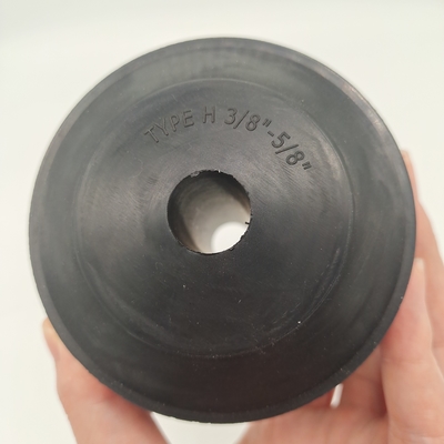 オイルレジスタンス 黒タイプH 3/8"から5/8"ワイヤライン オイルセーバーゴム オイルフィールド