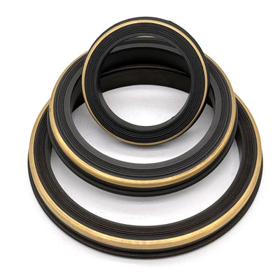 ナイトリール (NBR) ハンマーユニオンシールとブラスバックアップリング10,000PSIから15,000PSI高圧アプリケーション