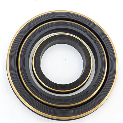 15k PSI 高圧フレーキング用のブラスバックアップで 抗外出翼ユニオンシール