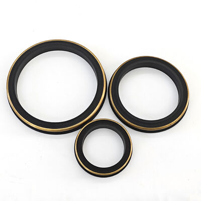 15k PSI 高圧フレーキング用のブラスバックアップで 抗外出翼ユニオンシール