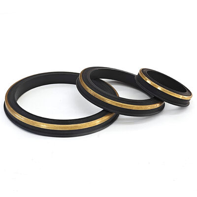 15k PSI 高圧フレーキング用のブラスバックアップで 抗外出翼ユニオンシール