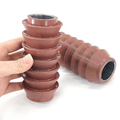 2 1/2 インチ H2S 耐性 SV スタイルのスワブカップ 酸ガス井戸のためのゴム+金属コア
