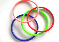 工場製造者の習慣は環状の平らな正方形の長方形セクション シリコーンのOリングを着色しました