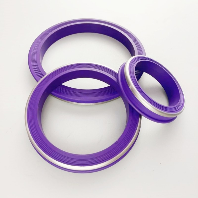 紫色 高品質 NBR HNBR FKM PTFE ハンマー ステンレス バックアップ