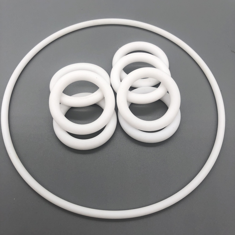 化学 耐性 PTFE 平面ゴム リング サイズ/色/硬さ