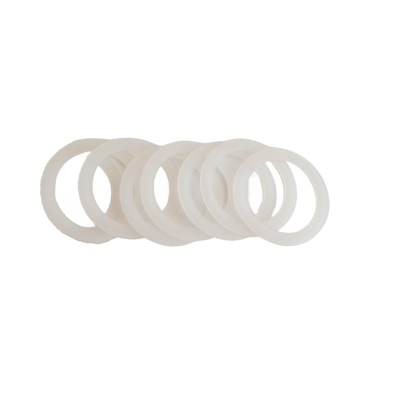 FDA準拠食品グレードシリコーンゴムガスケット、硬度40〜90ショアA、カスタムサイズ