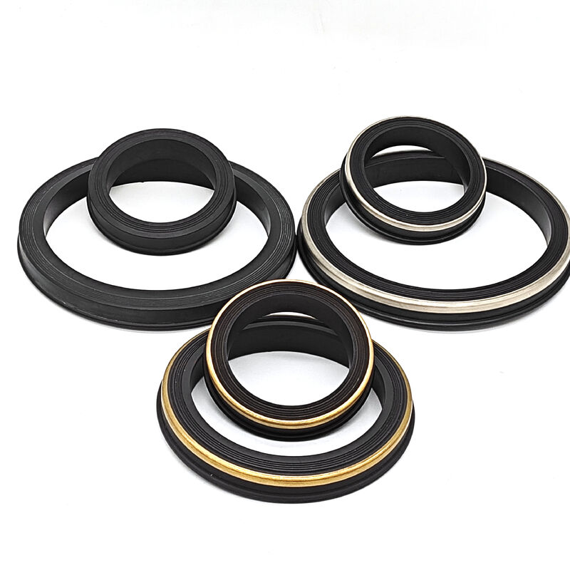 耐久性のある NBR HNBR FKM PTFE ハンマー ユニオン シール 6000 ～ 20000 PSI パイプライン接続用 図 602 1002 1502 2202 と互換性あり