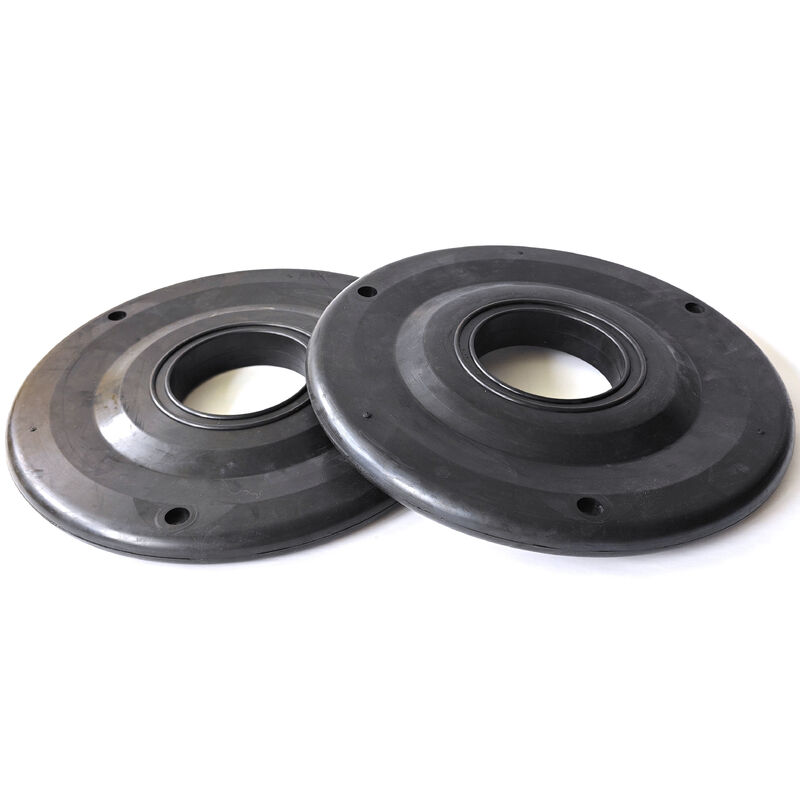 ドリルパイプワイパー 9インチ フラットラバー 68mm ID工業用パイプ用