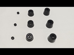 OEM オーダーメイド 鋳型ゴム ブッシング ショック吸収器 円筒形 黒色