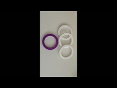 白色 PTFE ハンマー 合同シール 化学物質耐性