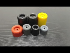 マルチカラーの丸いゴム製ドアストッパー / 家具脚キャップ 環境に優しい